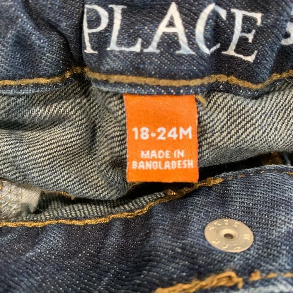The Children's Place Boys Blue Jeans and  Old Navy/ Carter’s Sweater